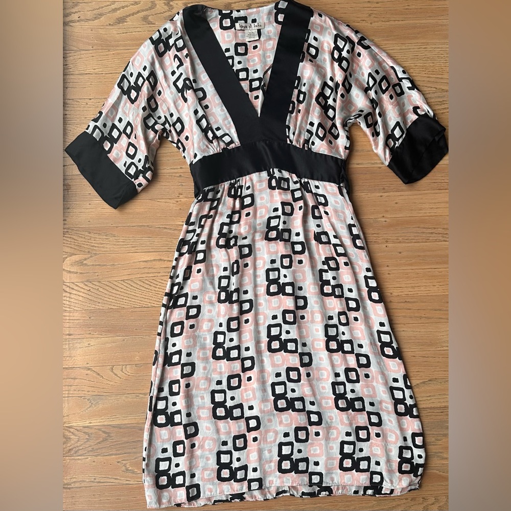 kaya di koko kimono silk dress | small